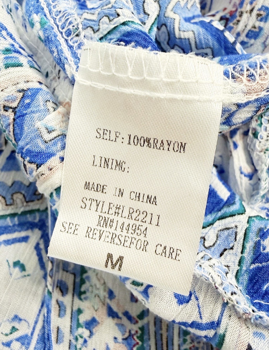 Luxxel High Low Romper Dress Medium Blue Boho Lace Up Maxi Overlay Festival M