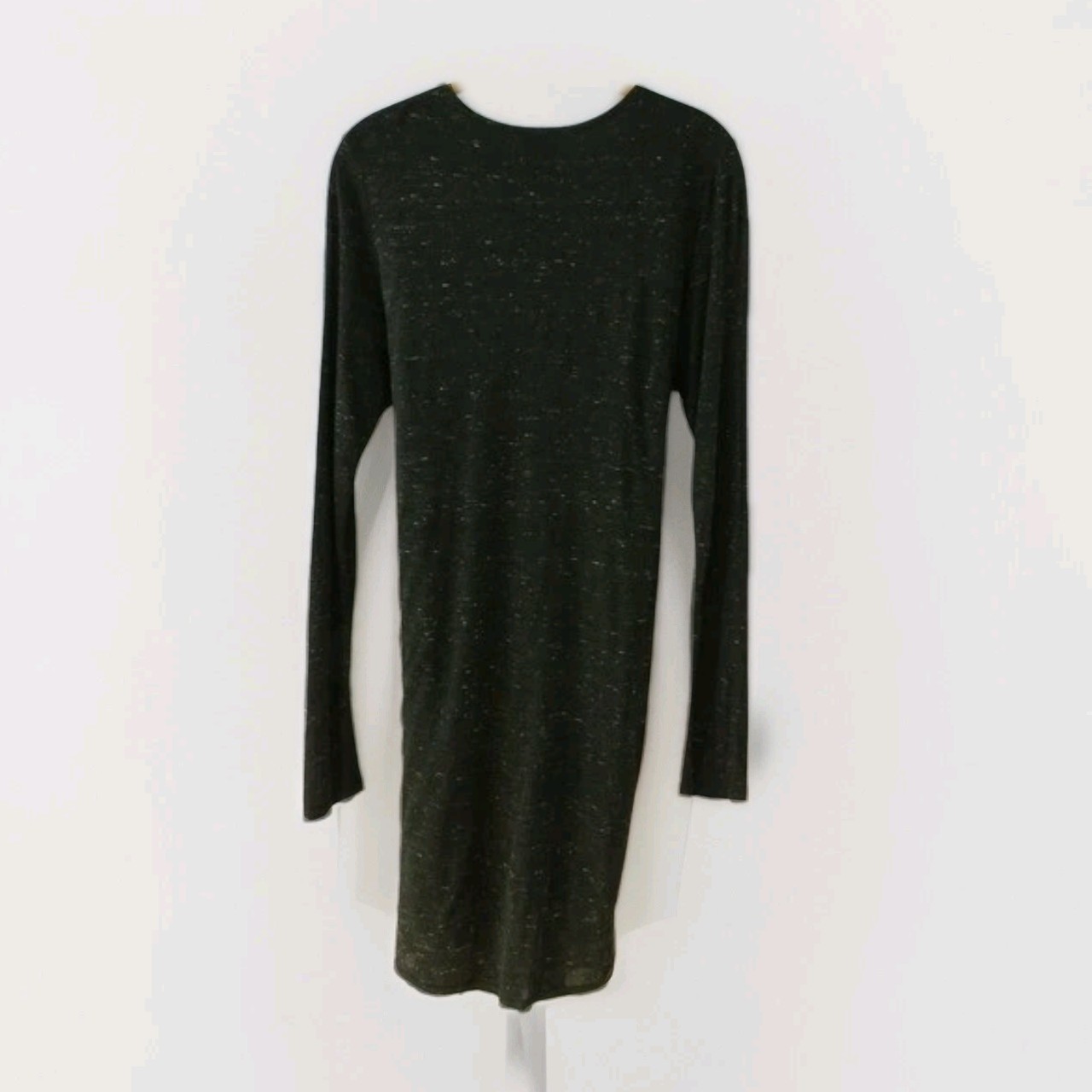 Dolan Left Coast Collection Spacedye Green Tie Front Dress Size Medium