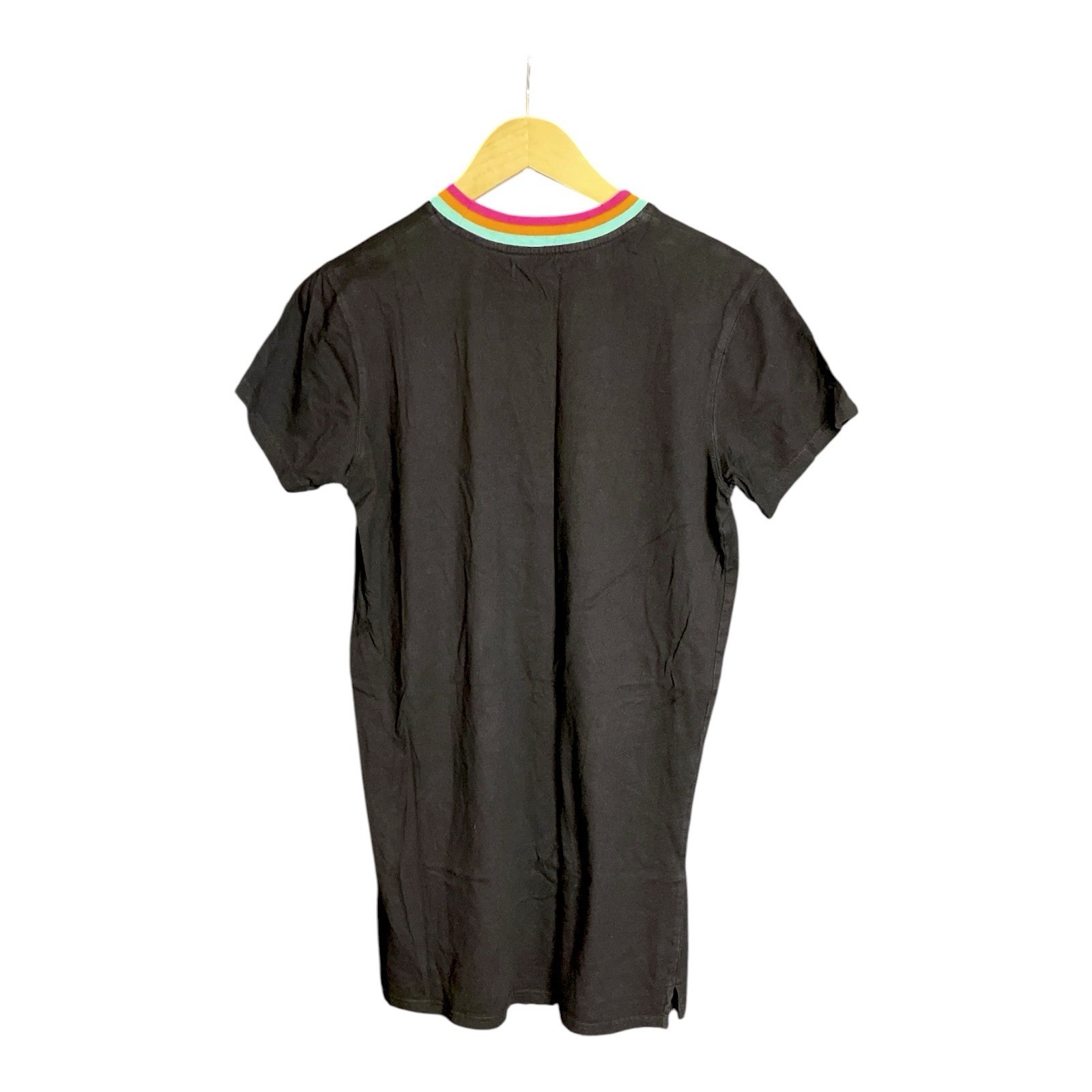 Opening Ceremony Small Rainbow Trim T-Shirt Mini Dress