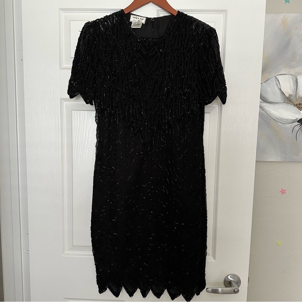 Mark & John by B2 Black Elegant Dress