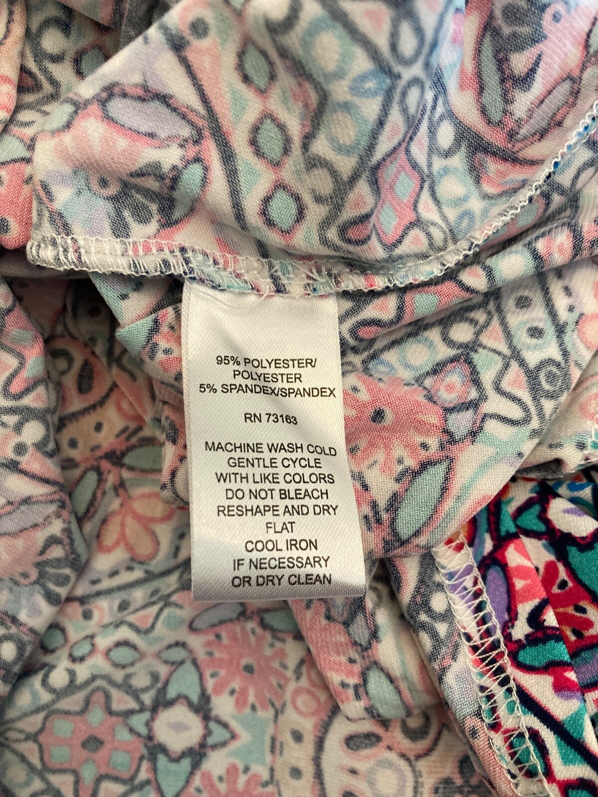 CUPIO WHITE PINK PURPLE GREEN PATTERN CURVED HEM SLEEVELESS MIDI DRESS, SIZE XL