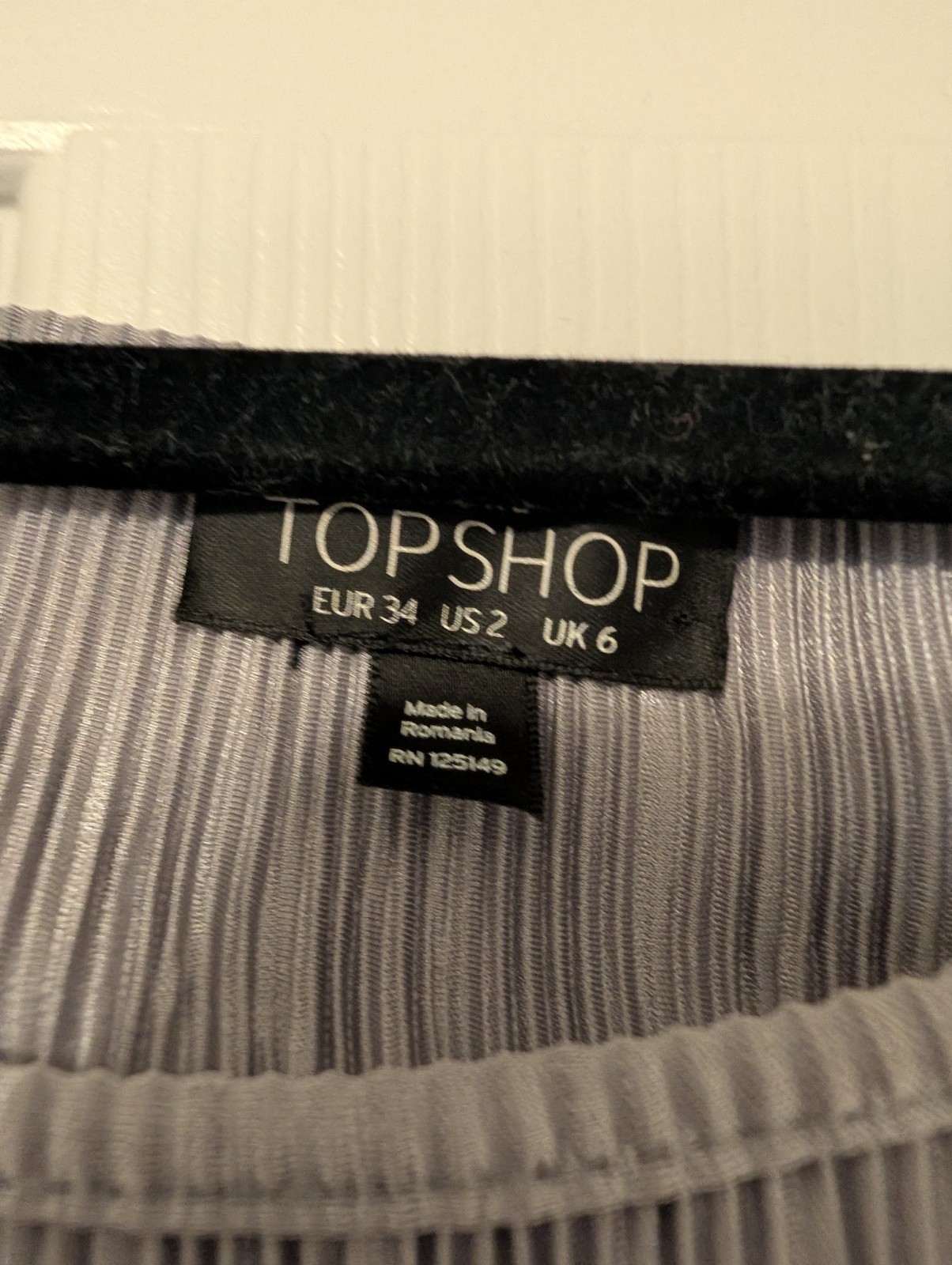 Topshop Silver Shift Dress Scoop Neck Cold Shoulder Pleated Lace Tie Belt 2