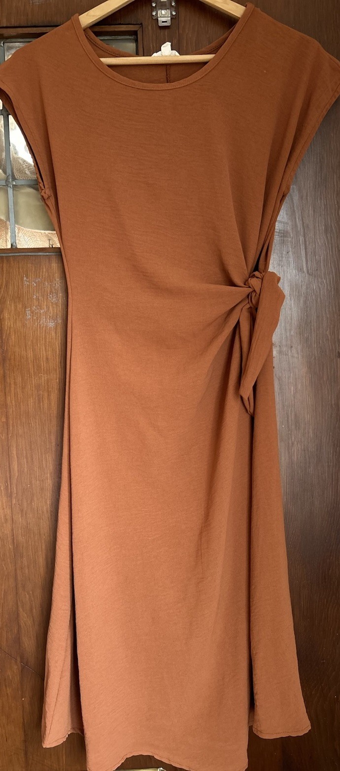 Anthropologie See You Monday Women’s Dress/Swim Cover Side Tie Up Size XS
