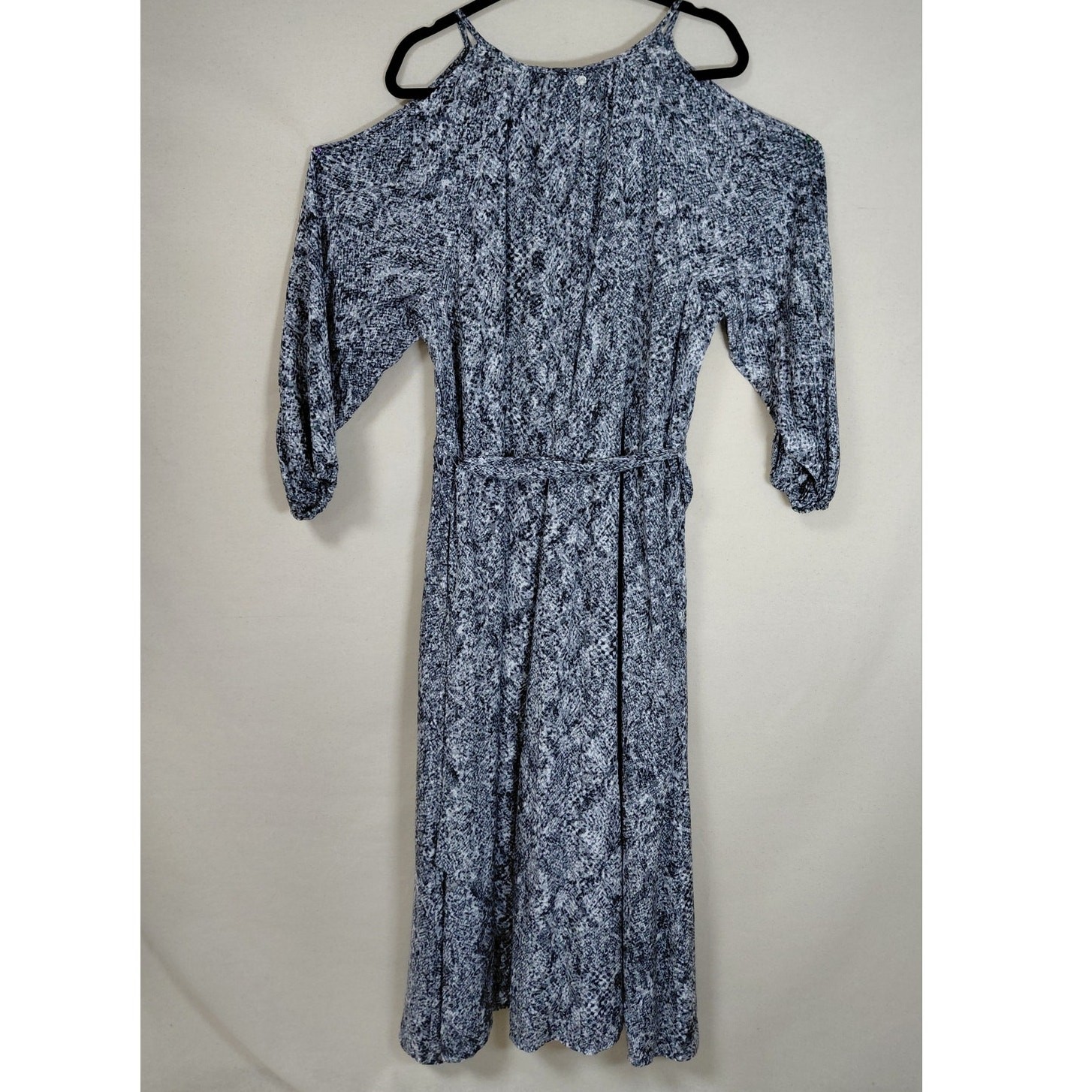 Tommy Bahama Blue Maxi Graphic Print Lined Dress Women Size XL