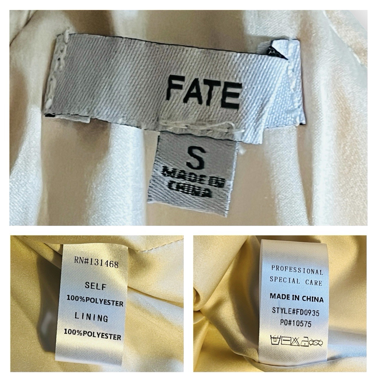 Fate Mini Dress Sequin Cotton Racerback Womens Small Pink Gold Silver Striped