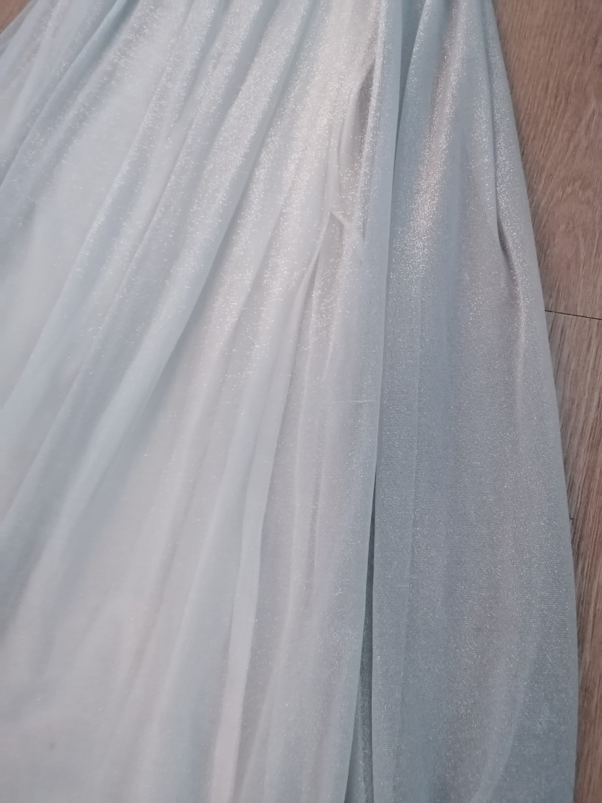 GoldStart Soirée Evening Dress Silver Lurex Glitter – Couture Munich-Paris