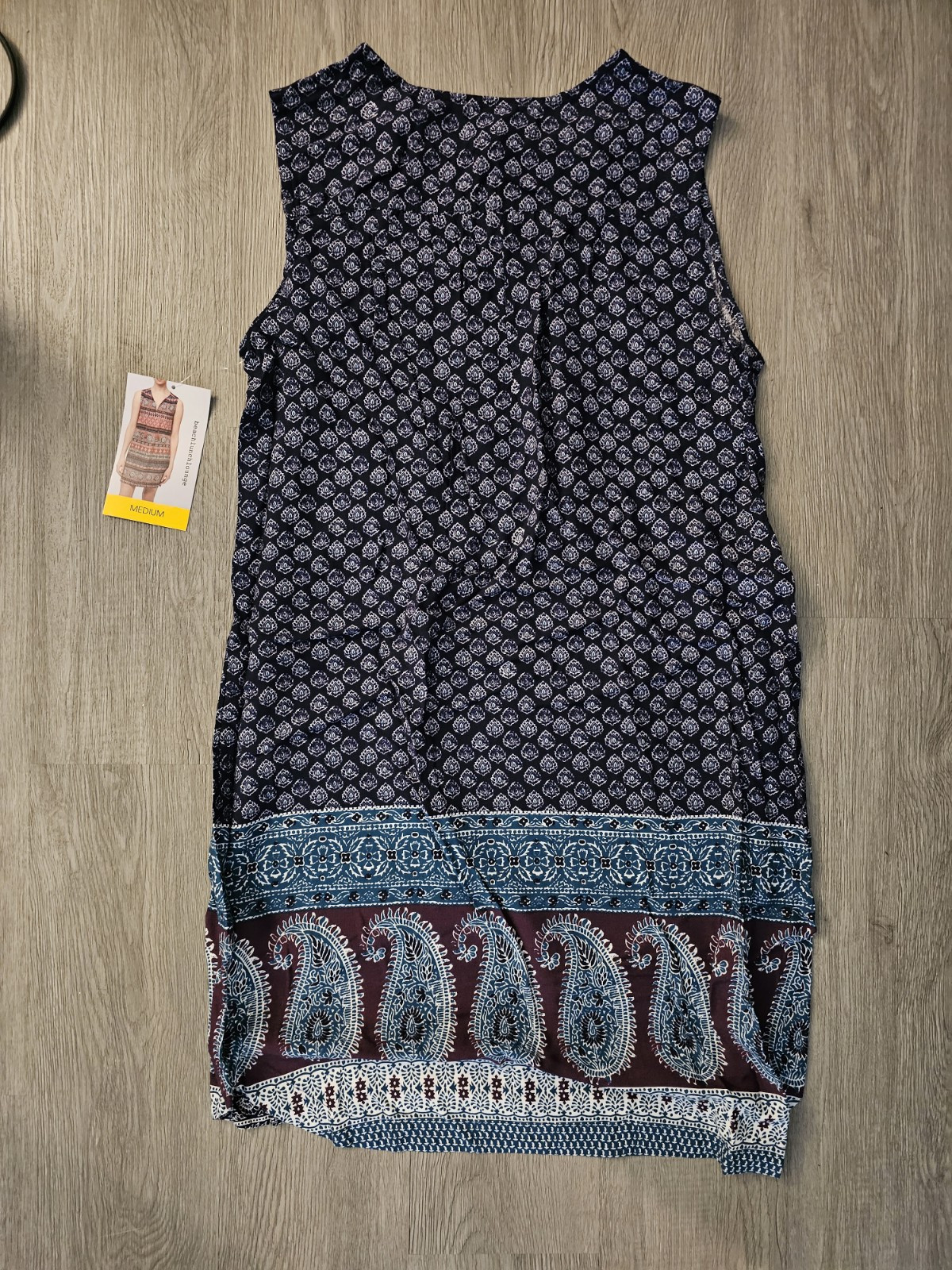 Beach lunch lounge Aquamarine Large Dress MSRP $58.00