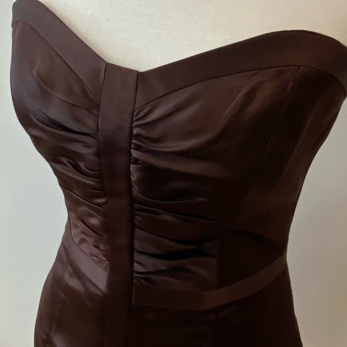 Cocktail Dress 6 Silk Small Strapless Y2K Homecoming Formal Mini Fall Wedding