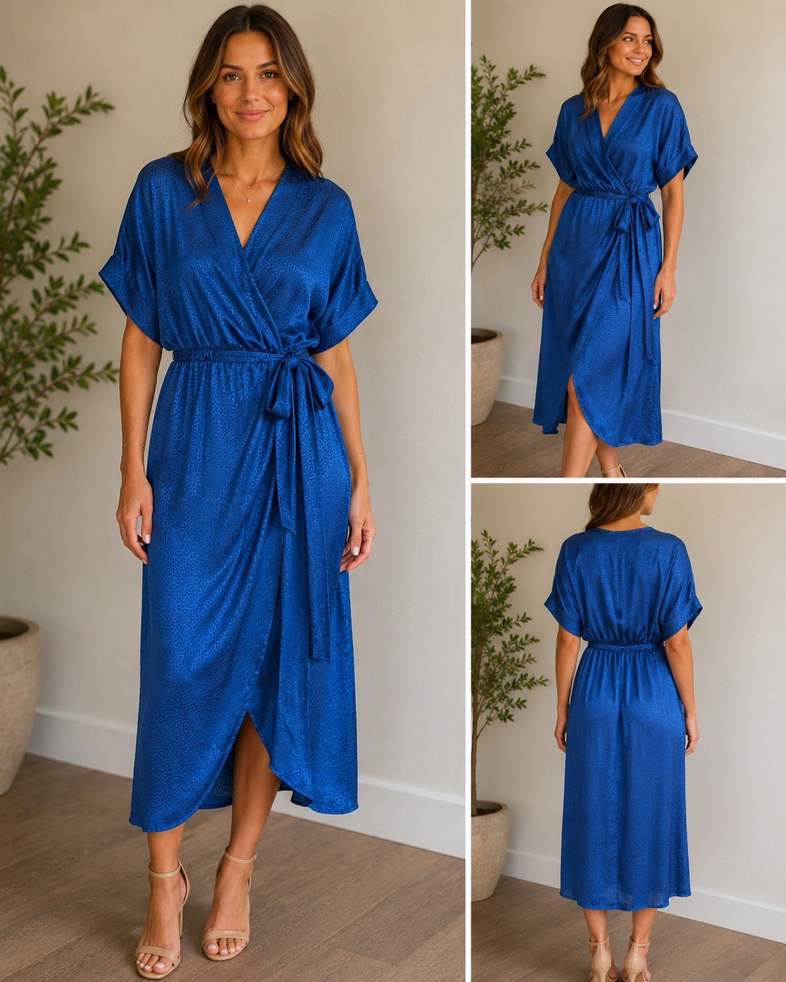 Callahan Sami Maxi Dress Blue NWT