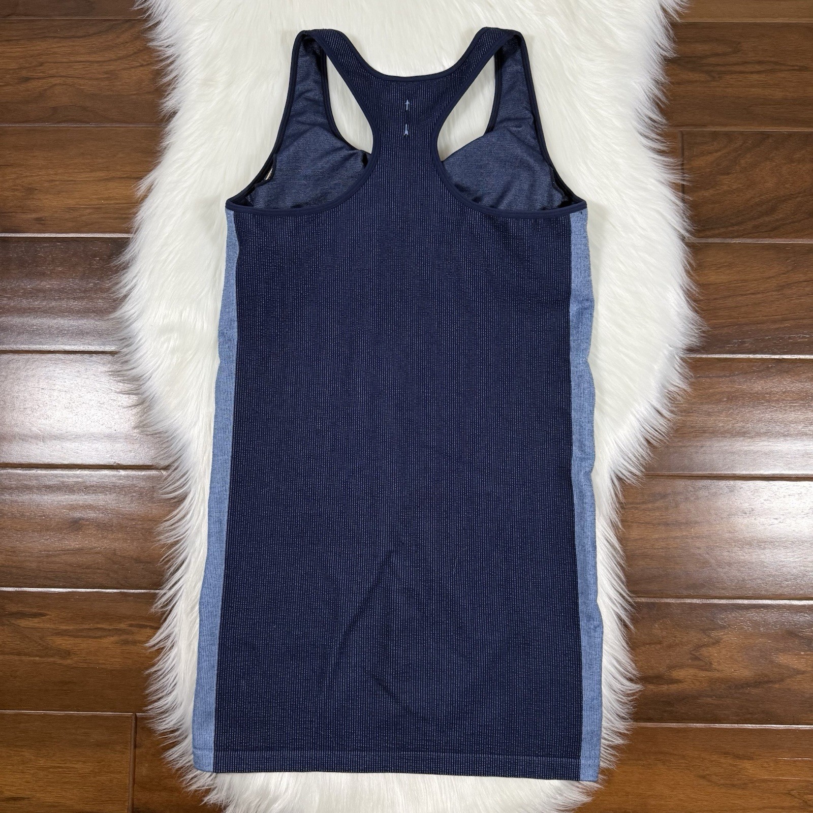 The Upside Women’s Size Medium Japanese Blue Seamless Rib Raf Dress