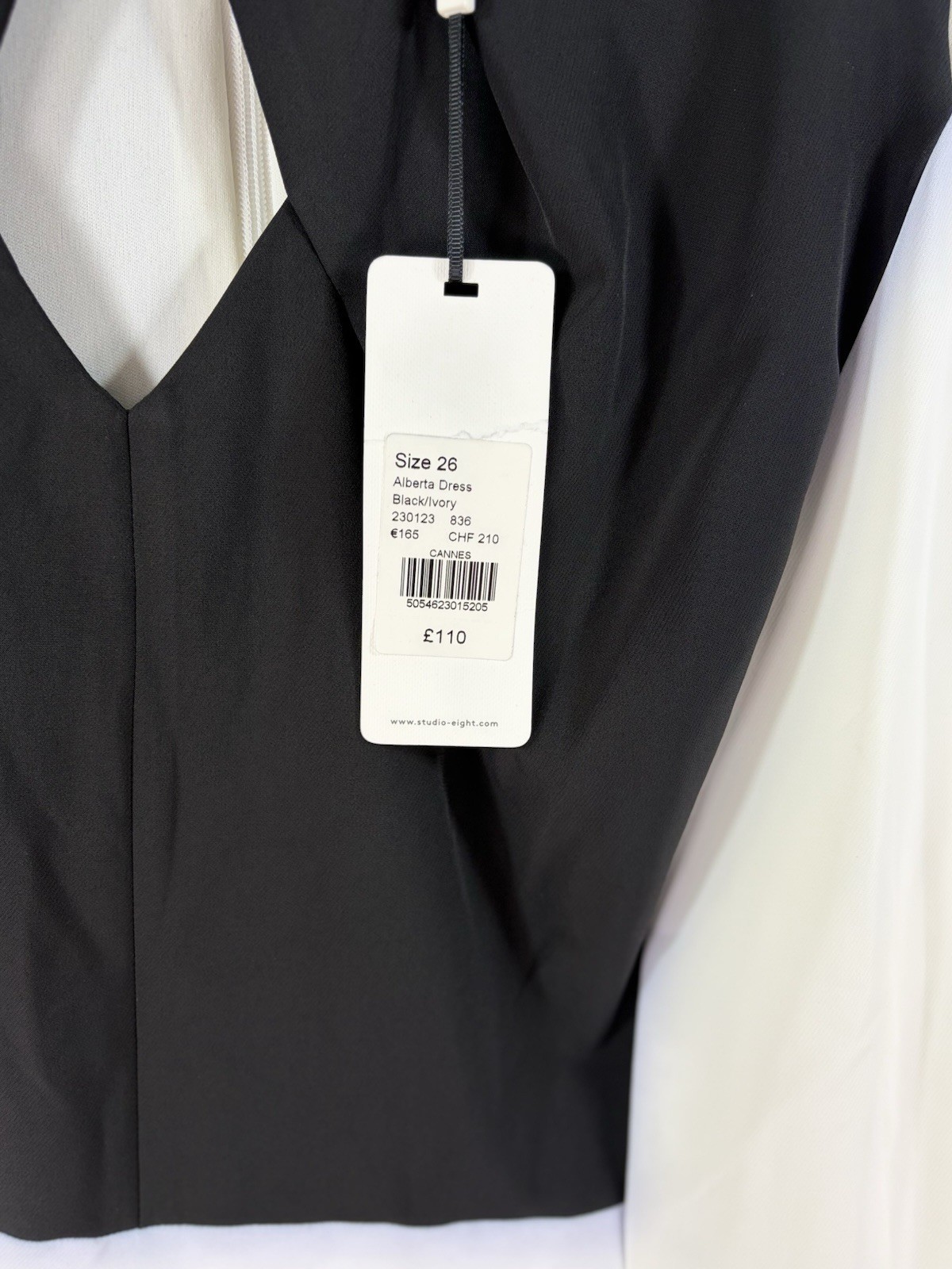 Studio 8 Alberta Dress Black/white Phase Eight BNWT RRP £110 Plus Size 26