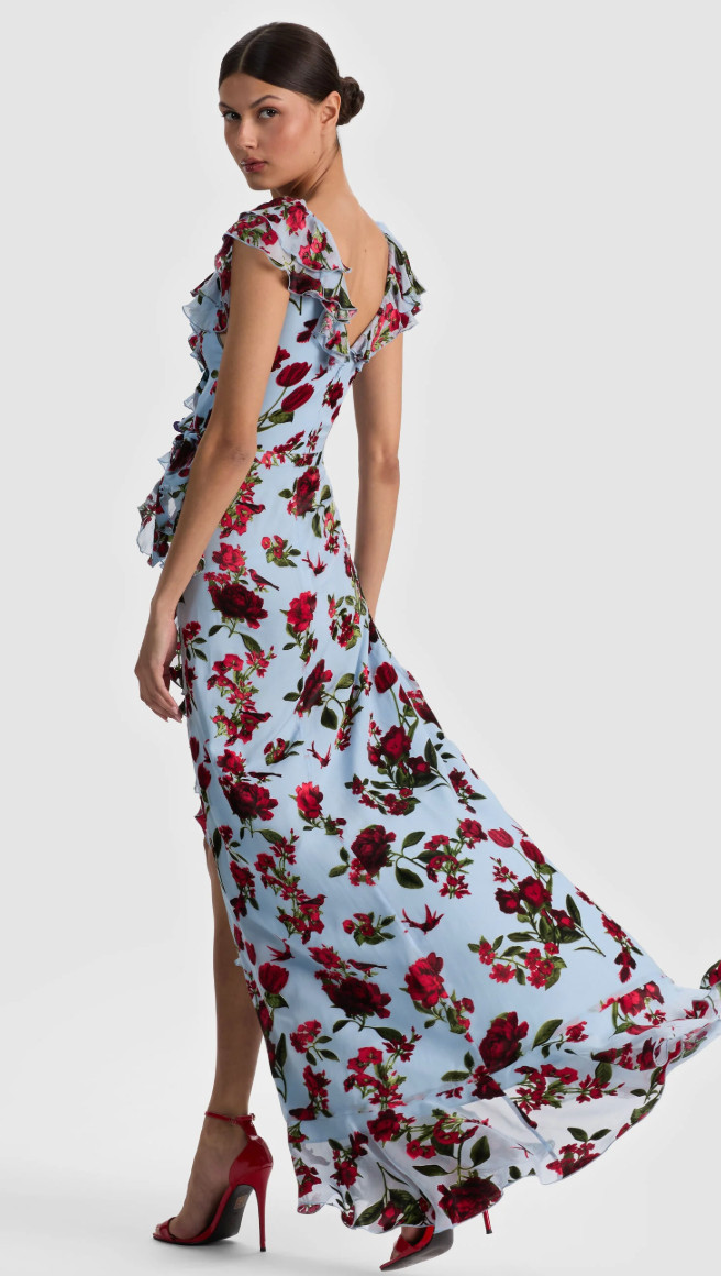 Alice and Olivia Kristen Wrap Dress