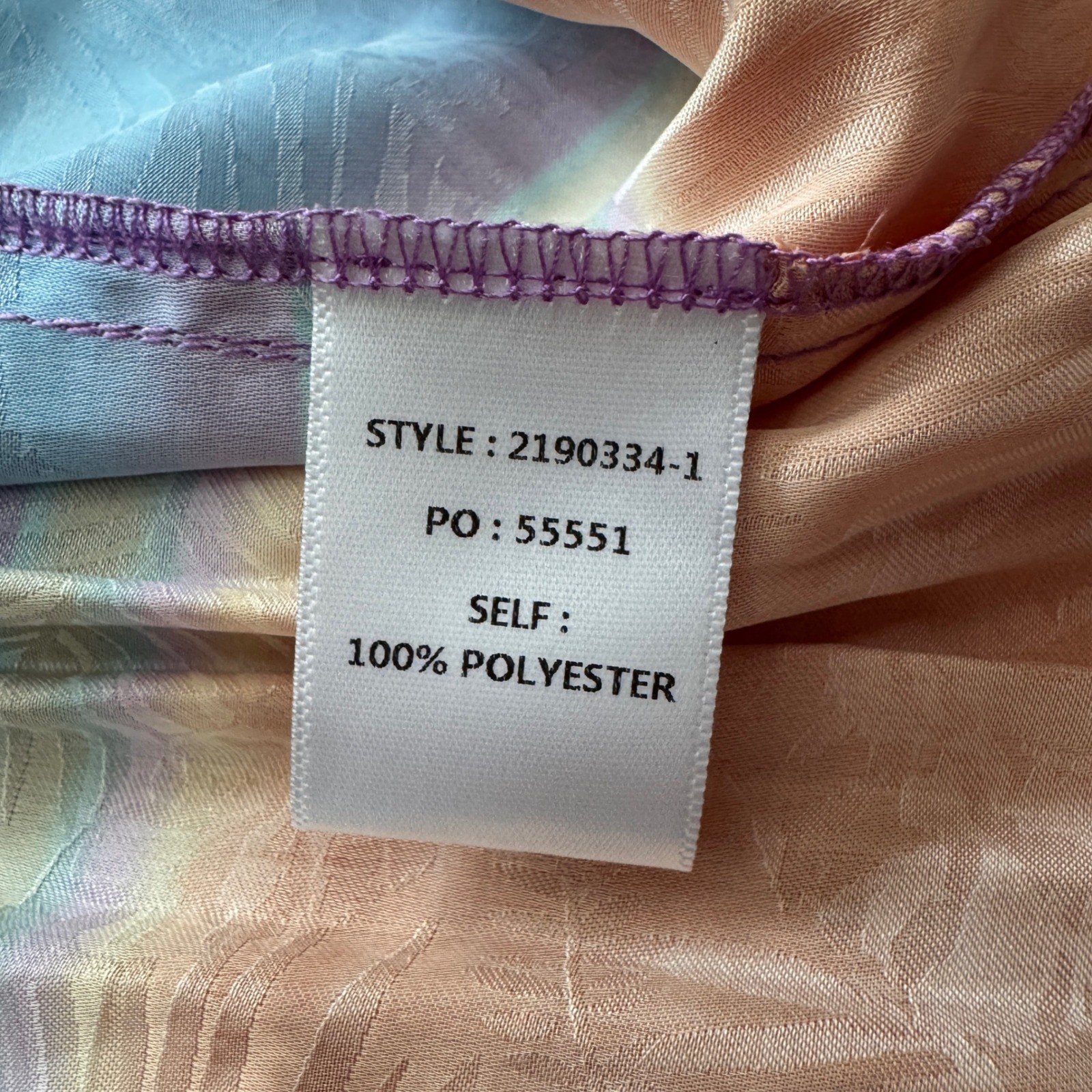 Current Air Small Rainbow Stripe Pleated Maxi Dress ~ Boho Flowy Beach