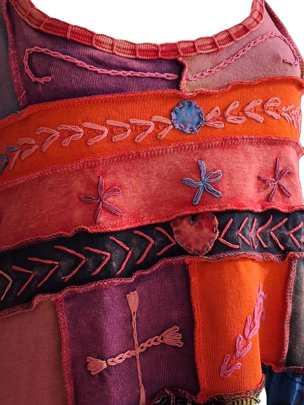 Authentic Nepalese Handcrafted Patchwork Dress