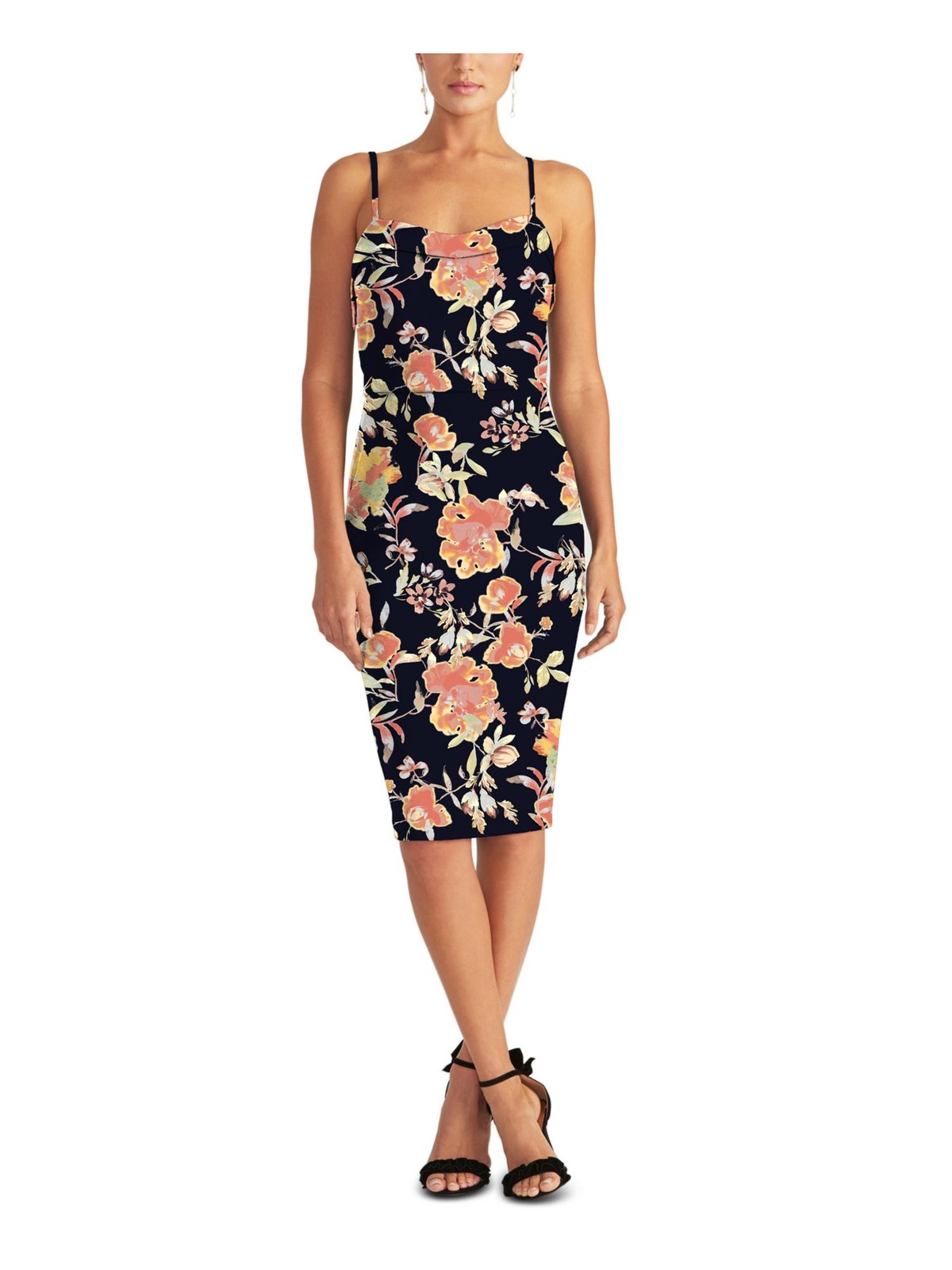 RACHEL RACHEL ROY Womens Spaghetti Strap Body Con Dress