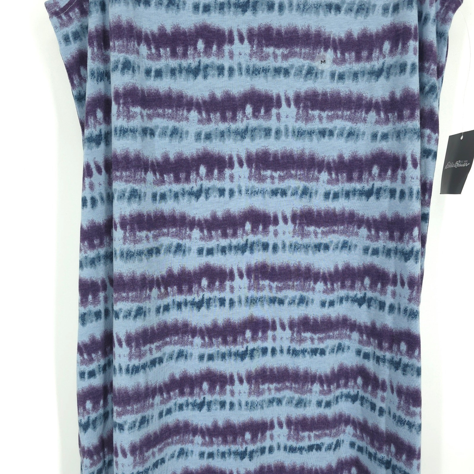 Eddie Bauer Coast and Climb Sleeveless Tie Dye Maxi Dress Size Medium NWT