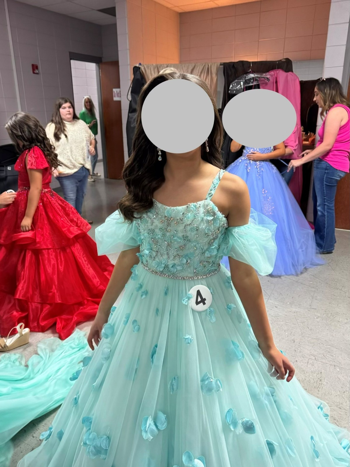 Custom Sherri Hill Dress – Fits size 12-14 Girls