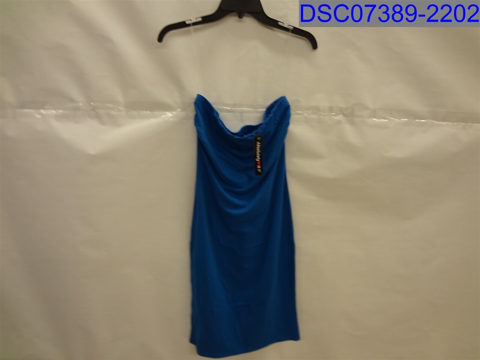 Absolutely Love It!! Womens XL Blue Strapless Tube Dress
