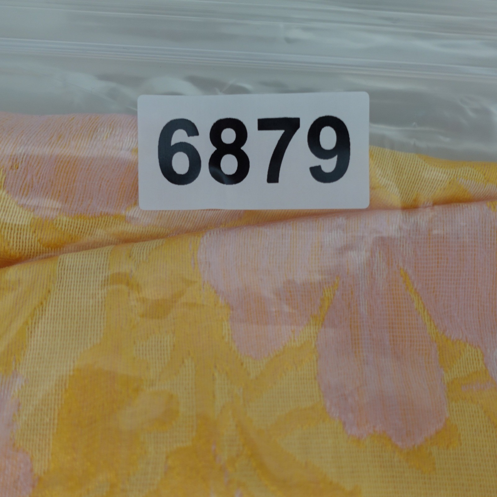 Badgley Mischka 60s Retro Floral Brocade Sheath Dress 4 Yellow Pink Cocktail Mod