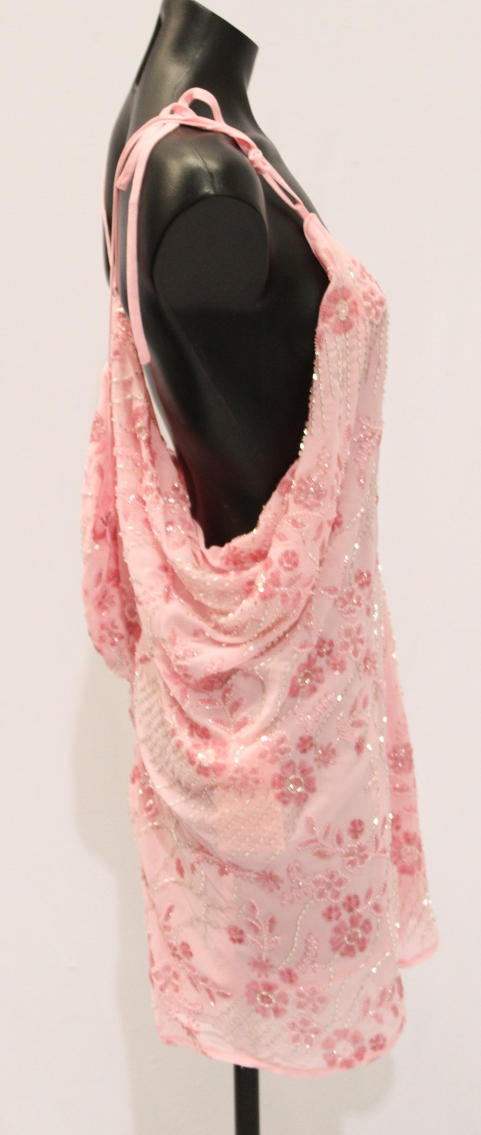 Peppermayo Women’s Julie Beaded Mini Dress MP7 Pink Size US:10 AU:14 NWT