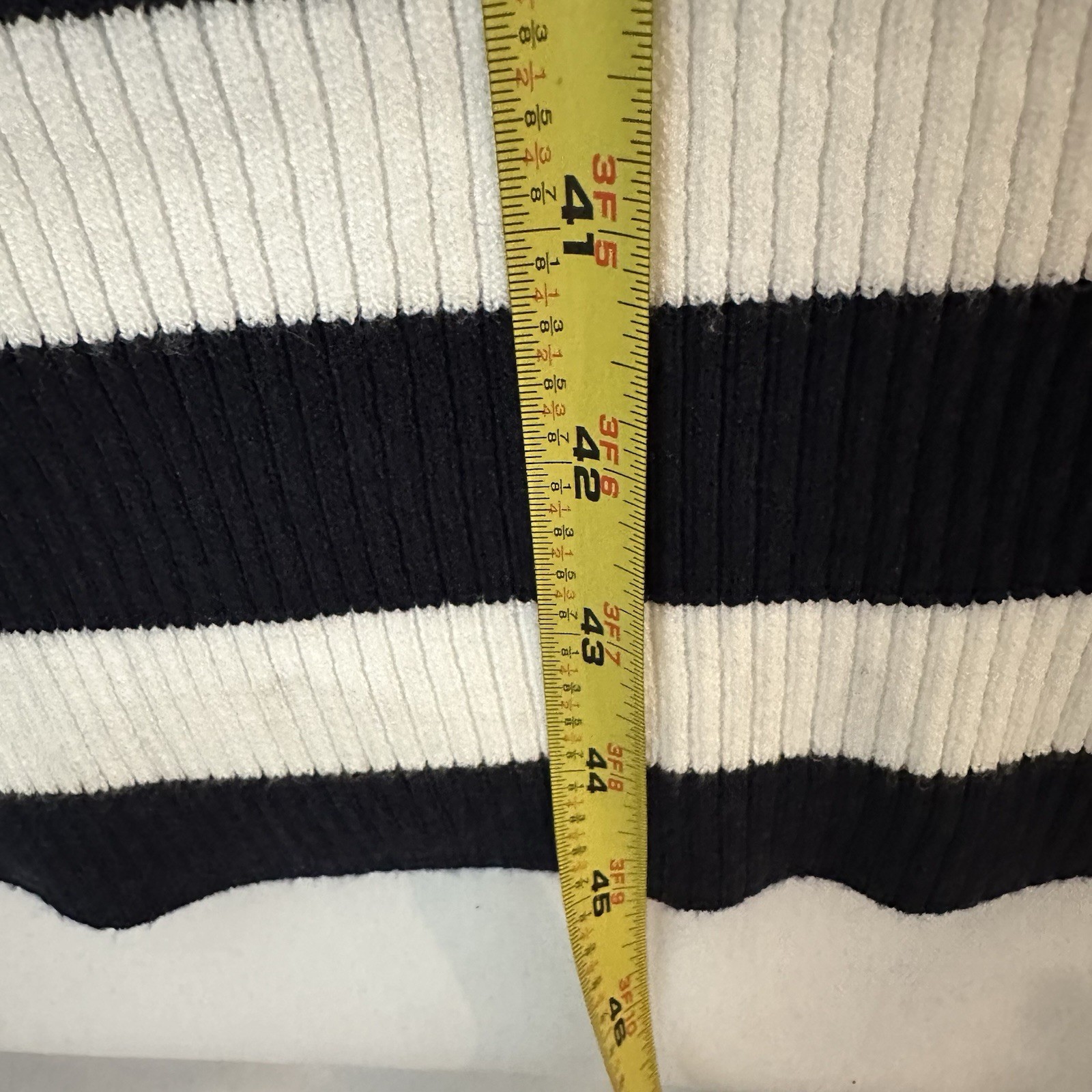 NWT Old Navy Midi Haltered Top, Over-the-head, Navy And White Stripped Dress