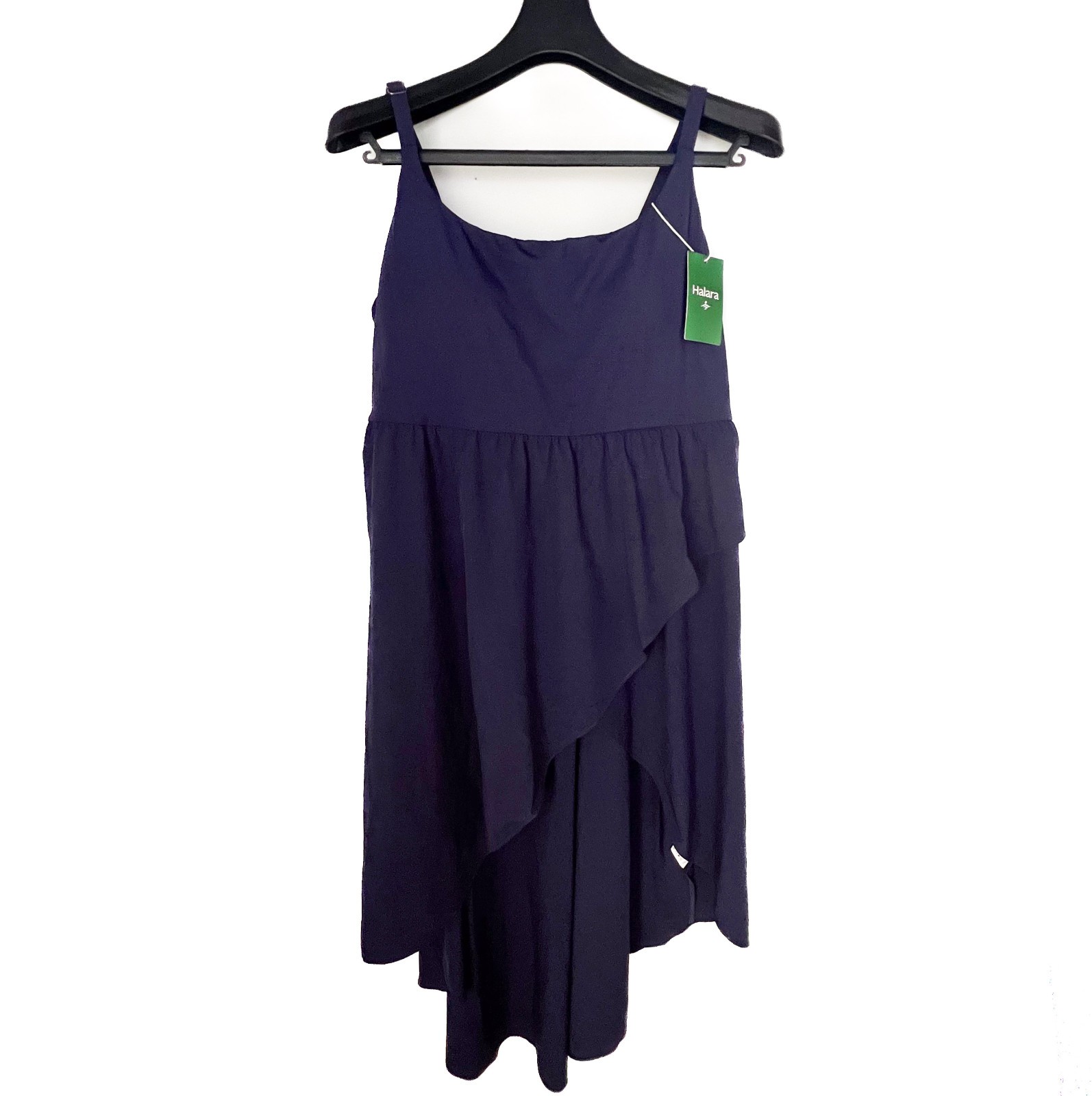 NWT Halara Breezeful High-Low Asymmetric Flowy Quick Dry Midi Dress 1X *READ*