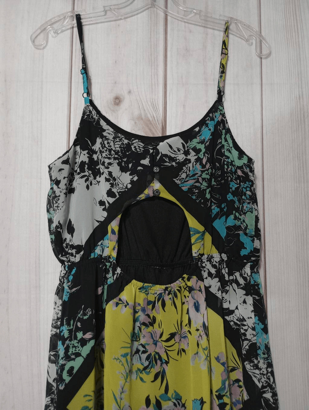 Love Fire Dress Ladies Large Spaghetti Strap Vacation