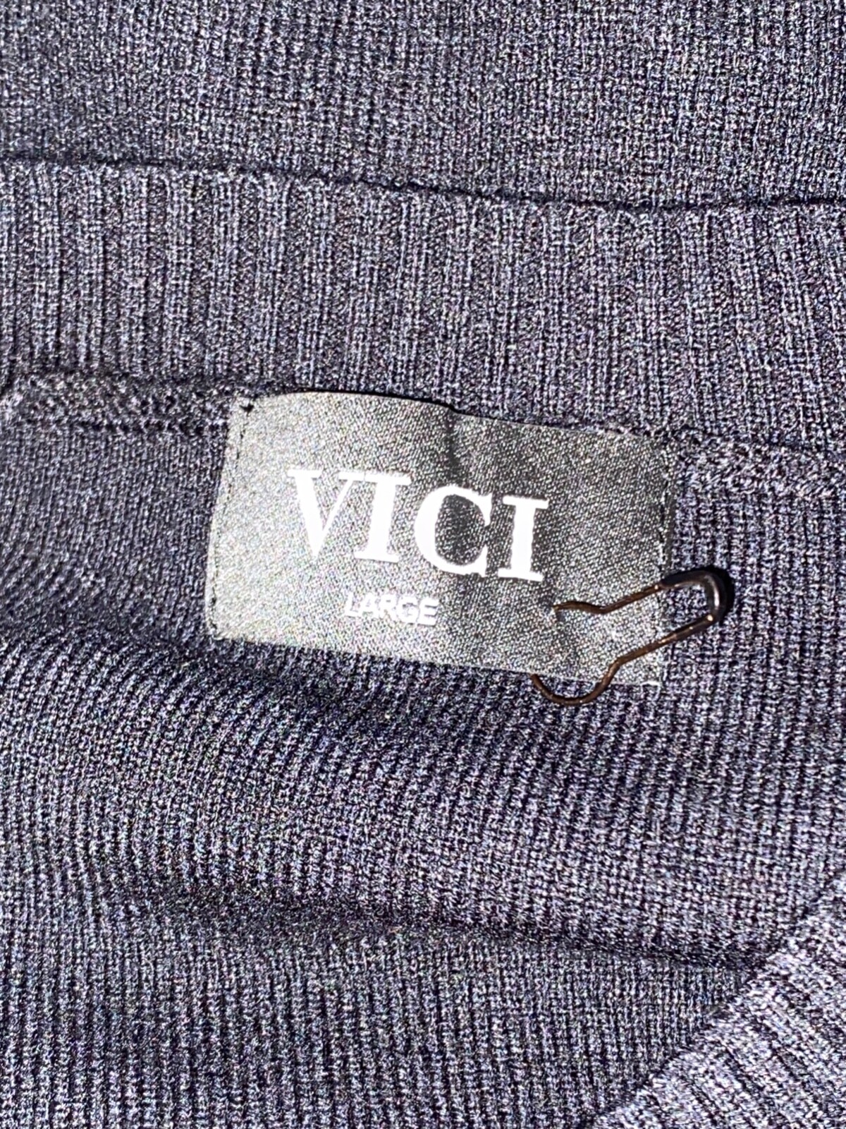 Vici Cut Out Sleeveless Dress Size Large Black Open Lower Back (6)