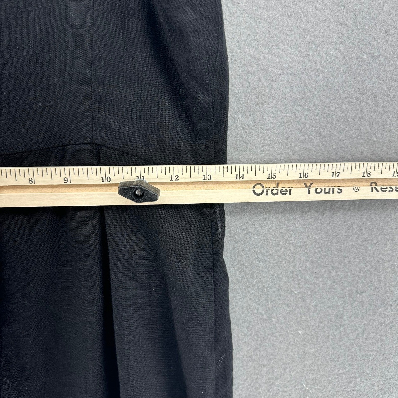 Y2K Madeline & Monroe Mini Dress Button Front Black Women Small Simple Cute