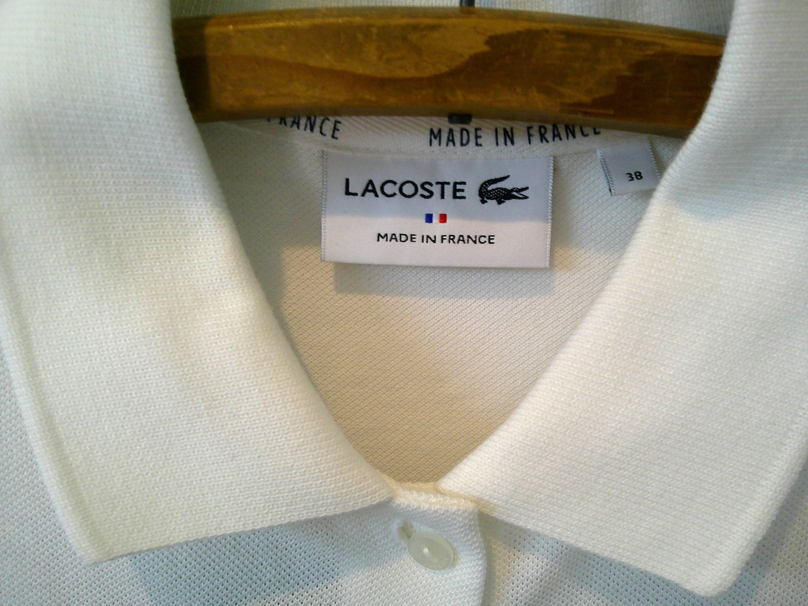 NWOT Lacoste Cotton Caviar Piqué Straight Fit Dress Made in France US 6 S 38