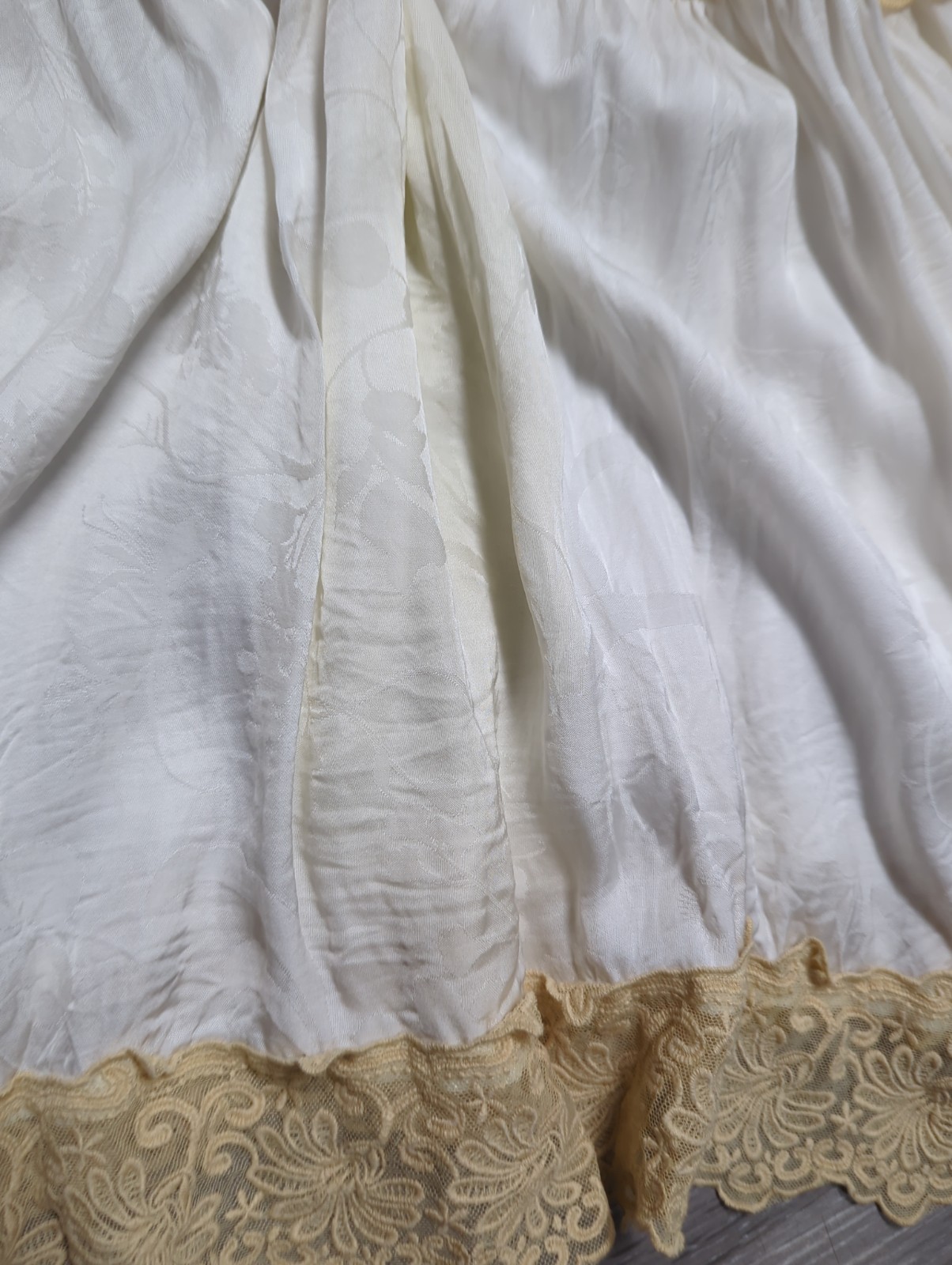 SPELL & THE GYPSY Collective Ivory Ocean Lace Maxi Gown Size S