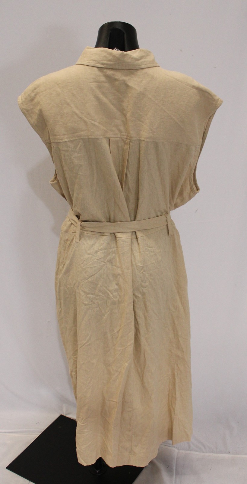 Wonderly Women’s Plus Button Front Midi Dress EJ3 Ceramic TA Size 2X NWT