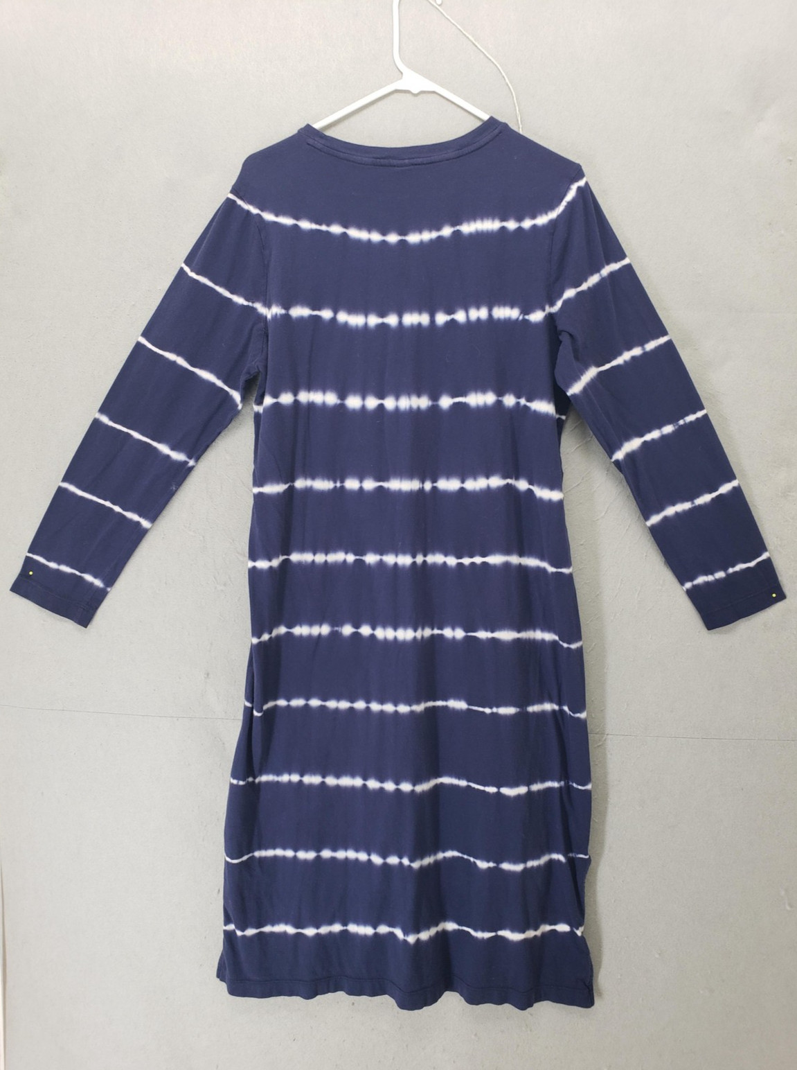 Old Navy Dress Womens Large Tie Dye Long Sleeve Crew Neck Pullover Casual