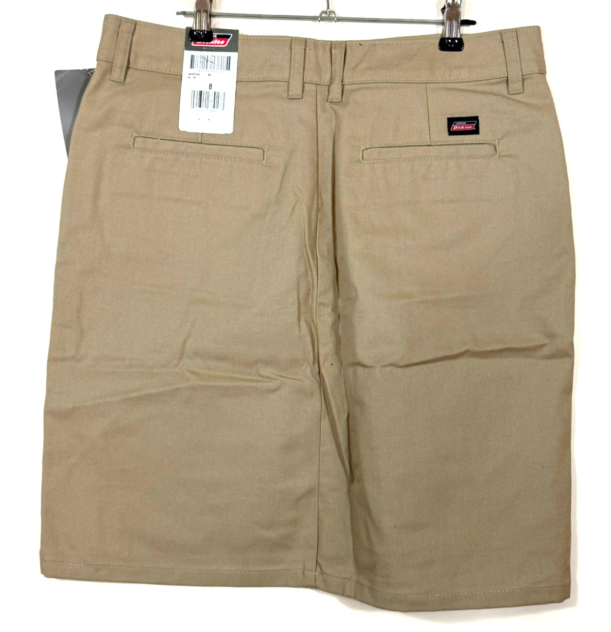 Genuine Dickies Women’s Stretch Twill Skirt Khaki Size 8 (32″) NWT Workwear Golf