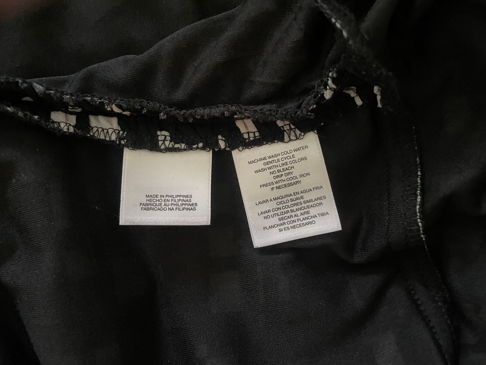 NearlyNew 8 Black/White Sleeveless NINE WEST Knit Dress, $90 Retail