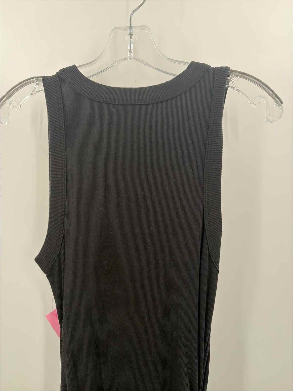 Pre-Owned Michael Stars Black Size Small Maxi Sleeveless Dress