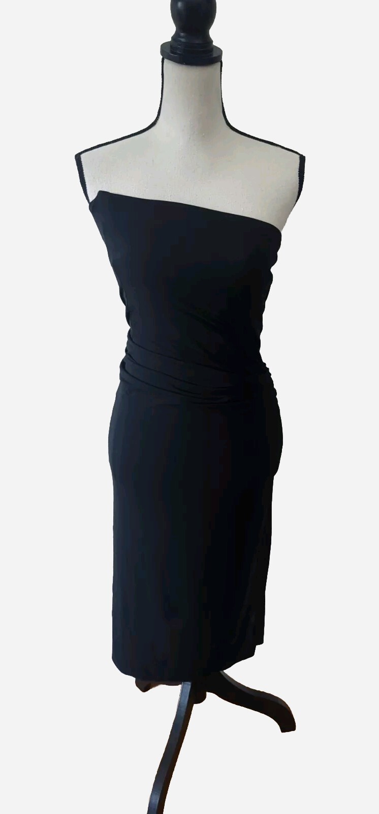 Vintage Gucci Tom Ford Corset Dress Size 40 IT 4 US Slinky Ruched 2001