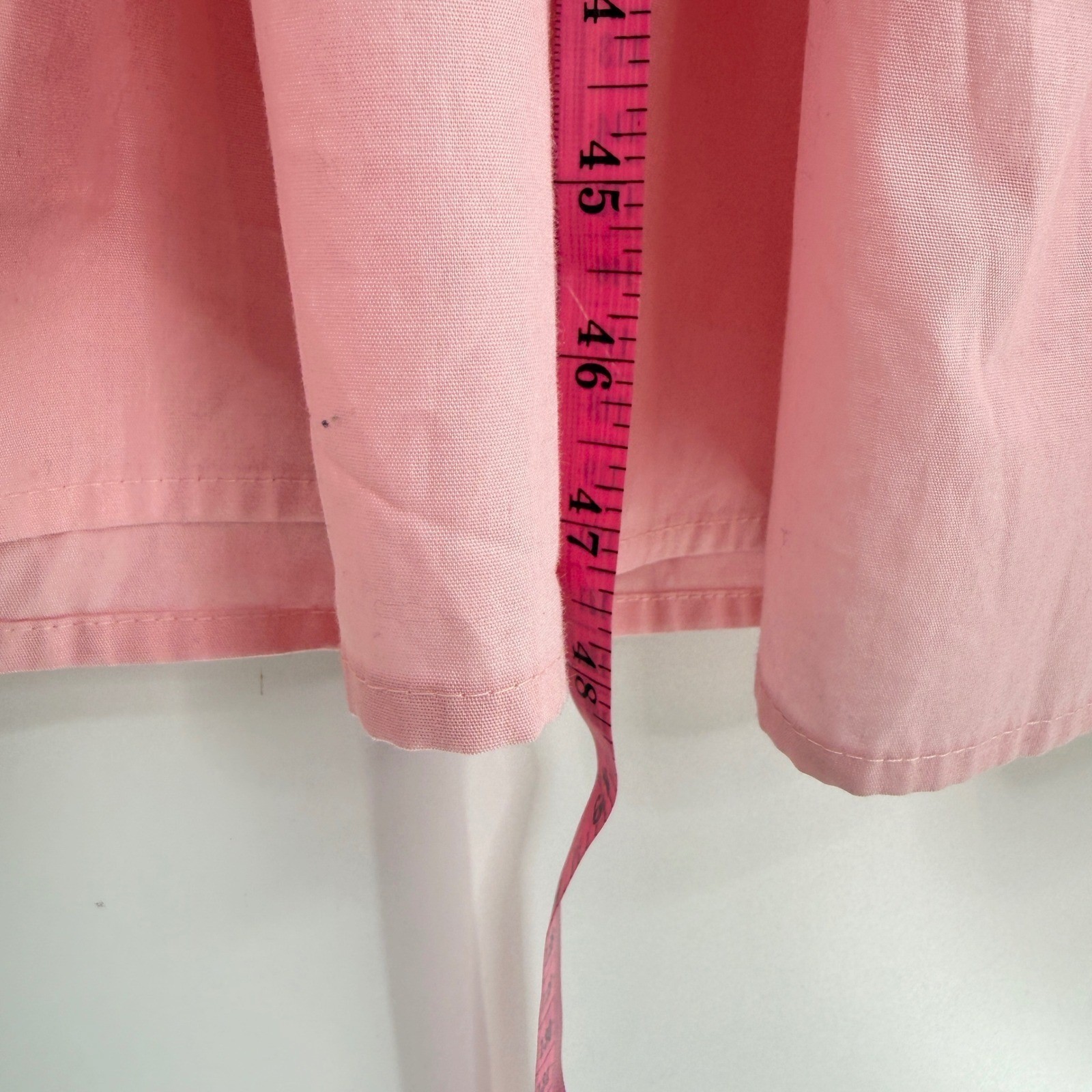 NWT Derek Heart Womens Pink Cotton Tiered Ring Cutout Smocked Midi Dress Large