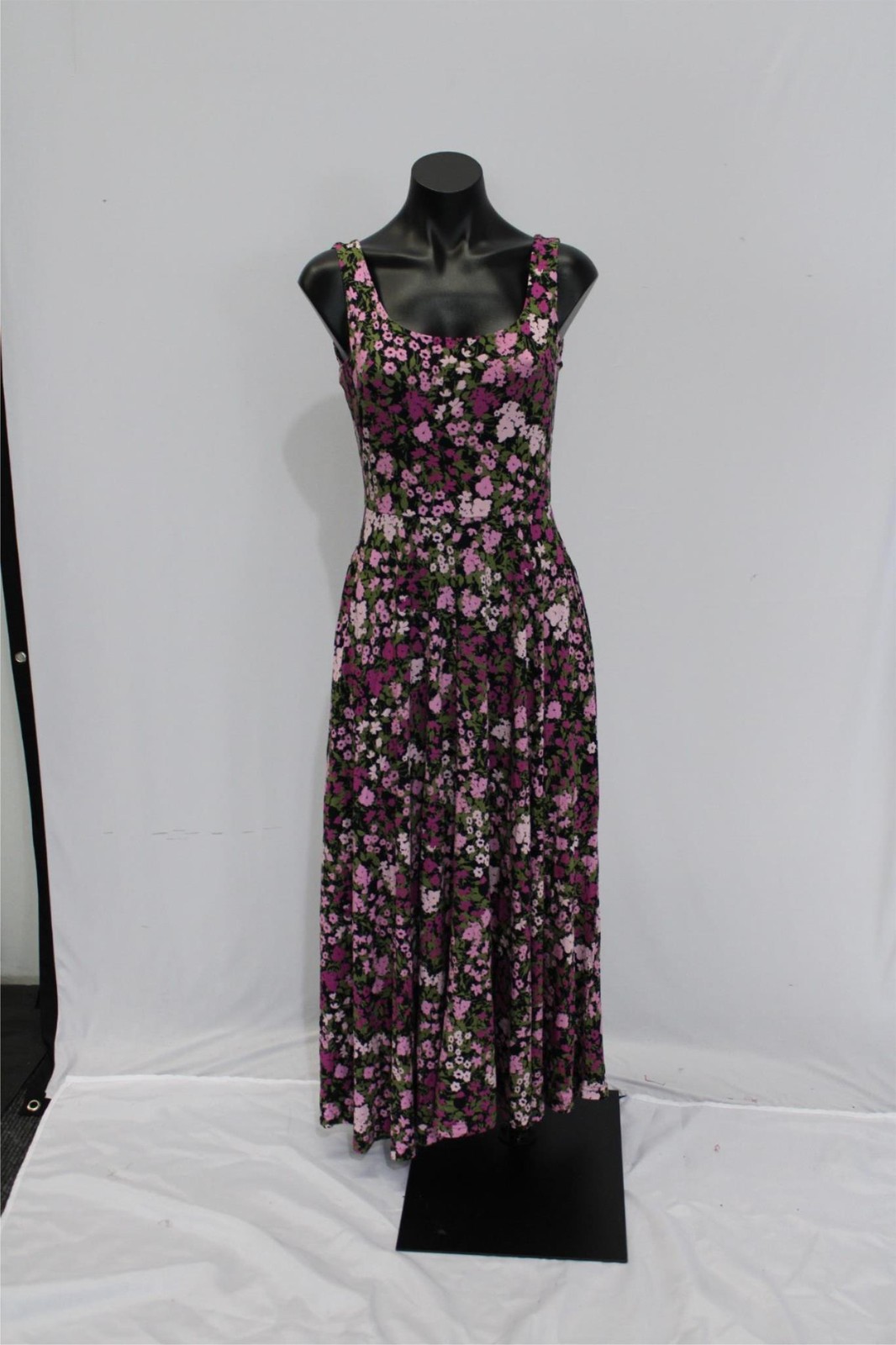 Market & Spruce Women’s Ravyn Floral Print Midi Dress AC2 Purple Small NWT