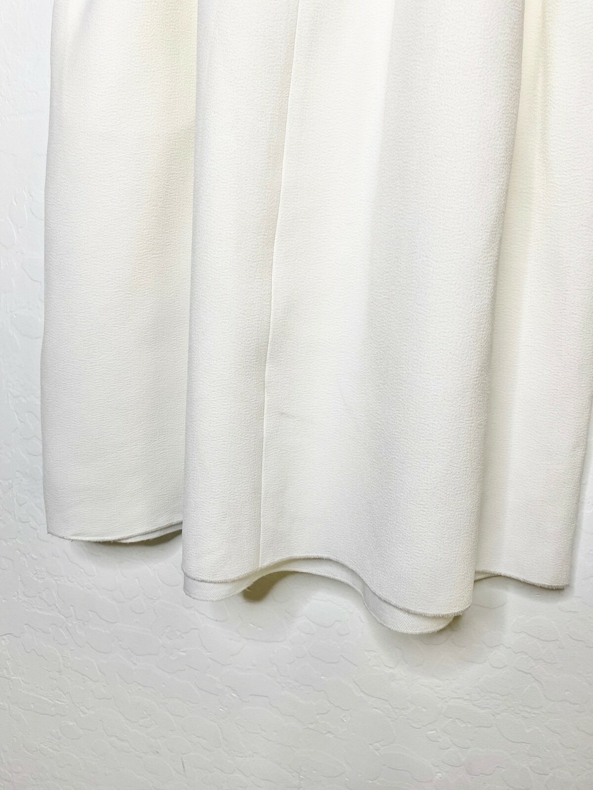 CAARA White Belted Wrap Inspired Side Pocket Crepe Shift Dress M = 6/8 Nordstrom