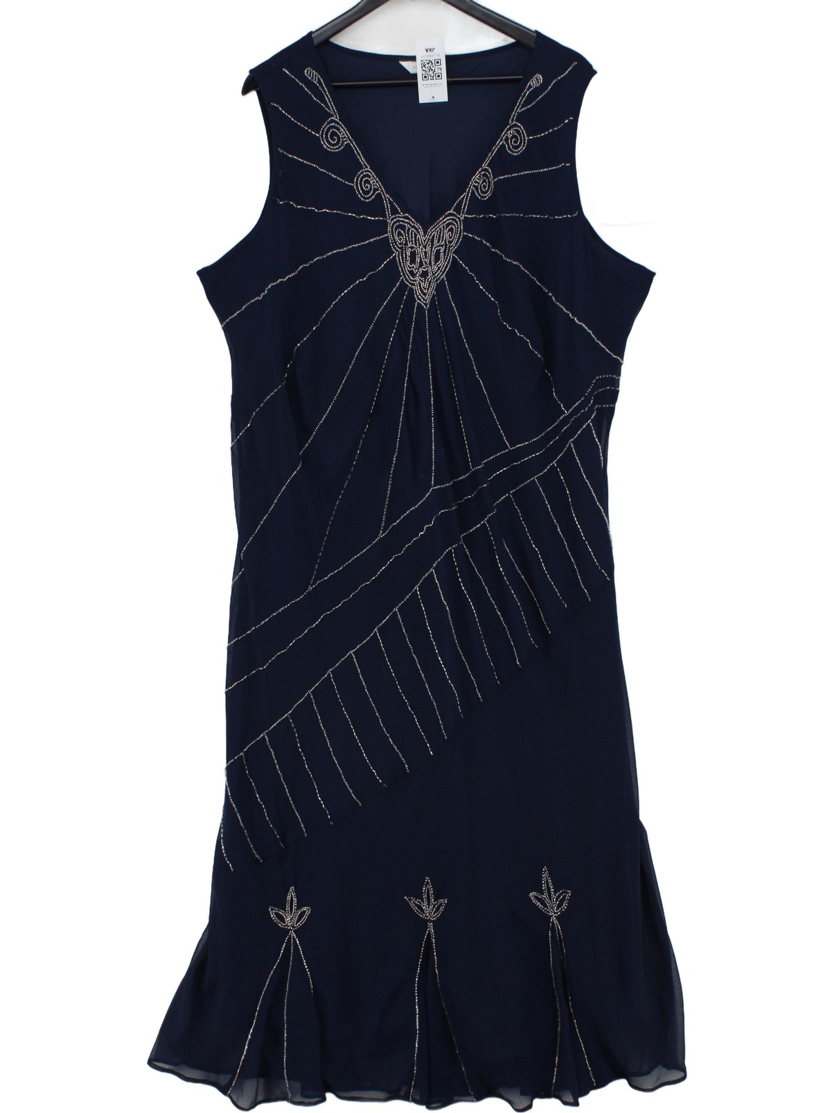Joanna Hope Slip Midi Dress UK32 in Blue