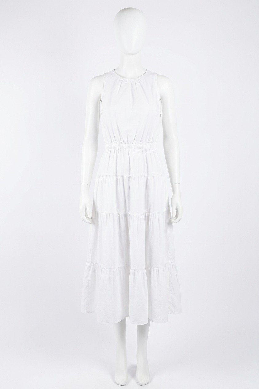 &merci Elastic Waist Side Cut Out Maxi Dress Size M
