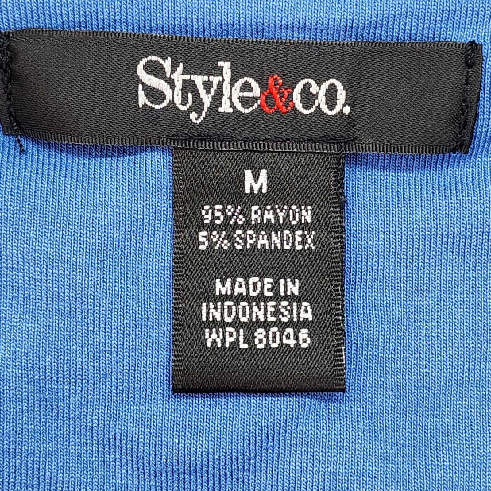 Style Co Bodycon Maxi Dress Juniors Medium Blue Sleeveless Stretch Sundress Sexy