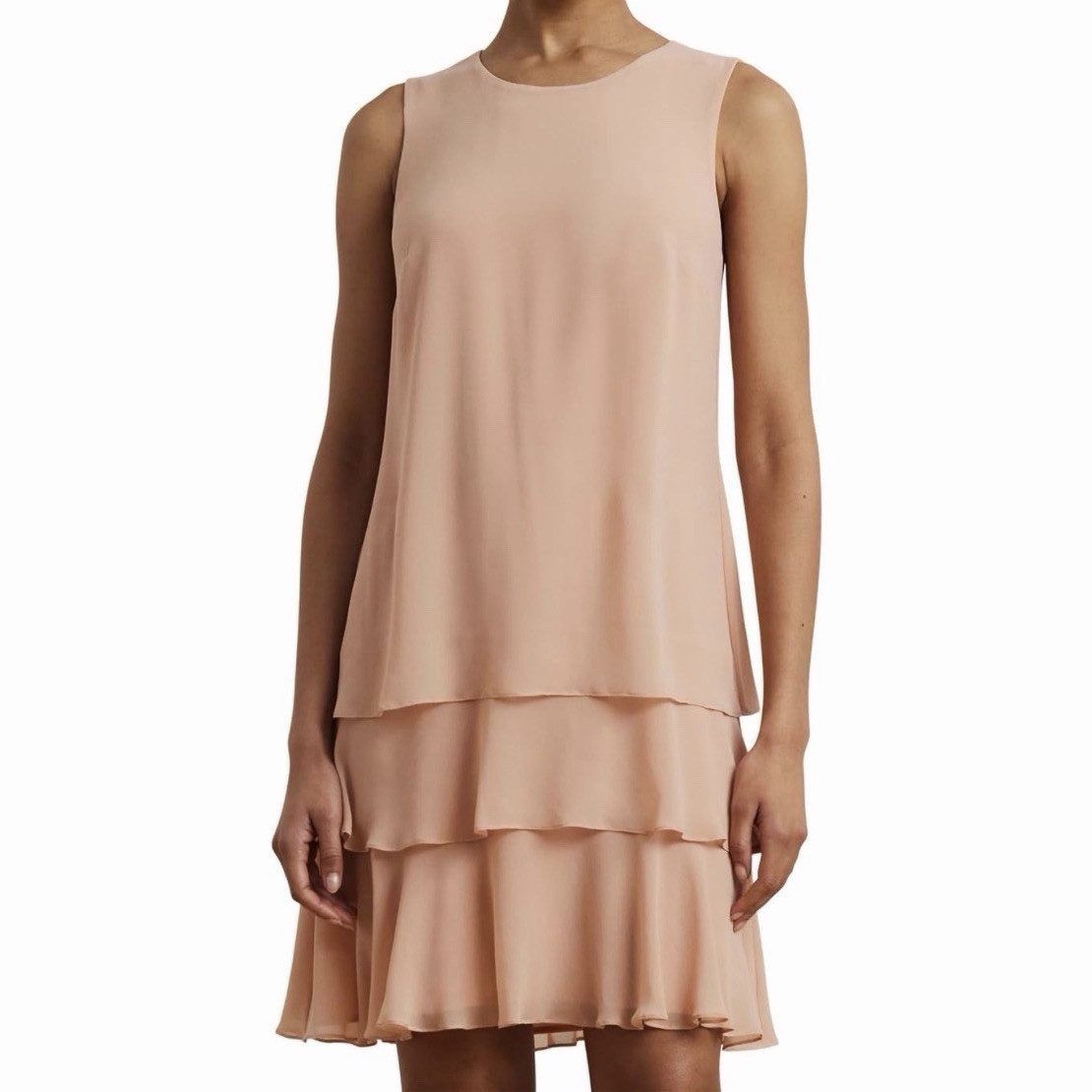 Lauren Ralph Lauren Women’s Georgette Shift Dress Size 12