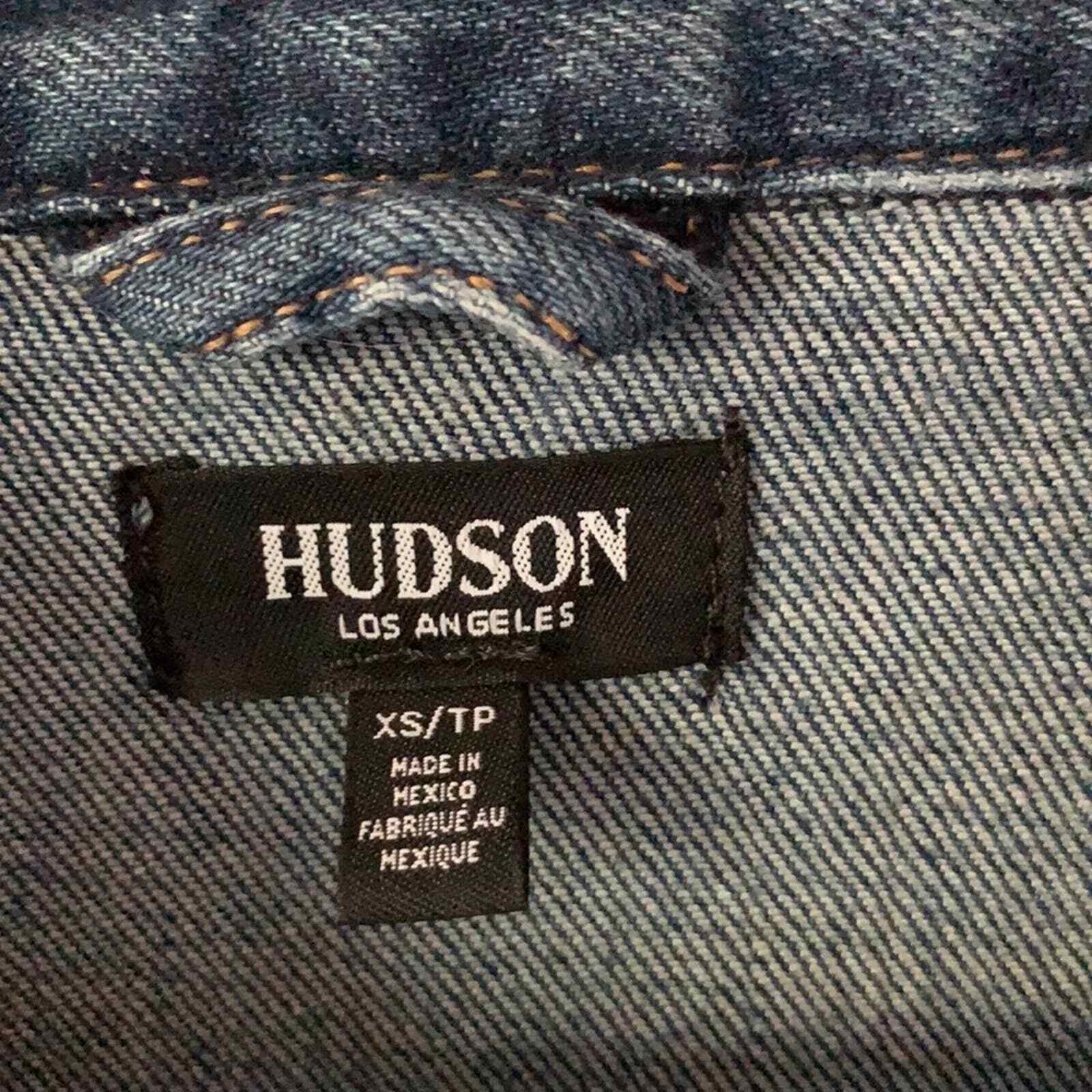 Hudson Drawstring Grommet Denim Dress