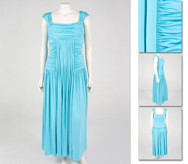 NEW! Zaftique JENNIFER DRESS Gown SKY BLUE 0Z 1Z 3Z 5Z / 14 16 L XL 1X 3X 5X