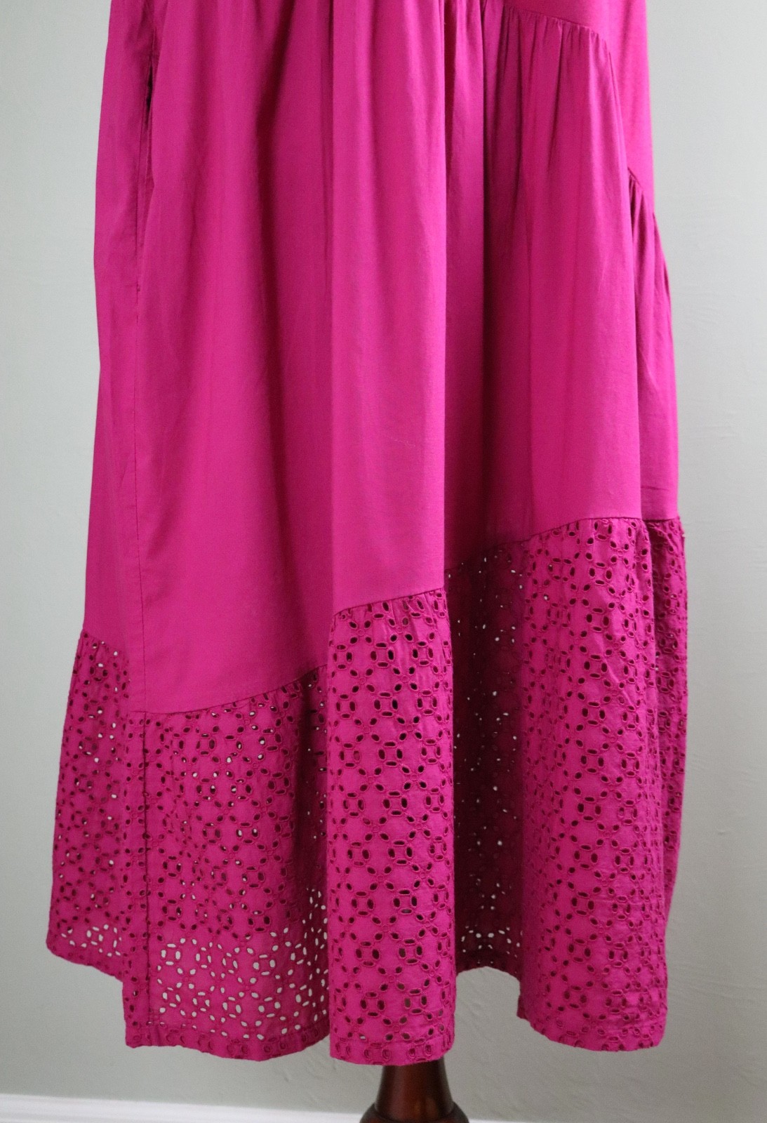 CHICO’S Outlet NWT $98 Asymmetric Mixed Tiered Tank Dress Size 4 2XL / XXL