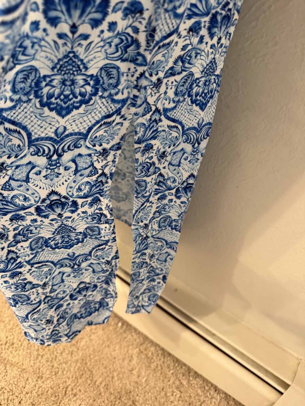 Nicoblu Shalimar Long Tunic Dress size 4 maxi Sapphire Jewel Embellishment