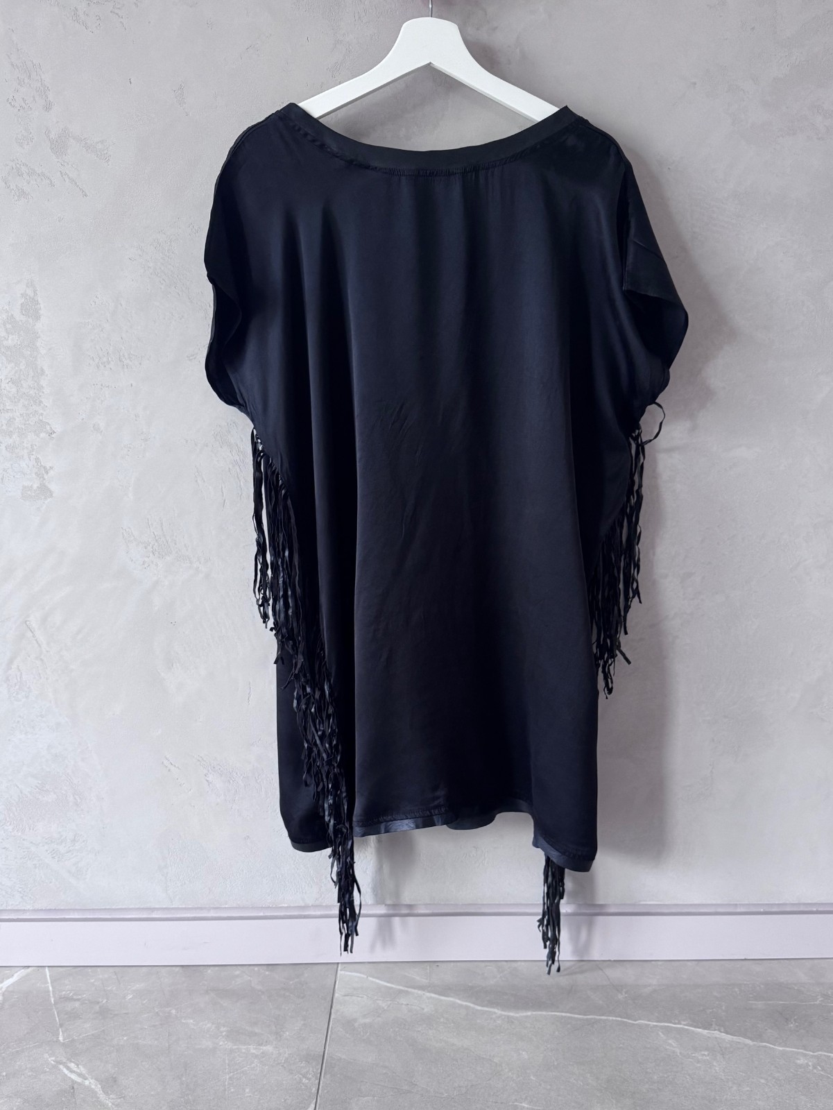 Nü Denmark Black Silk Party Dress Size M