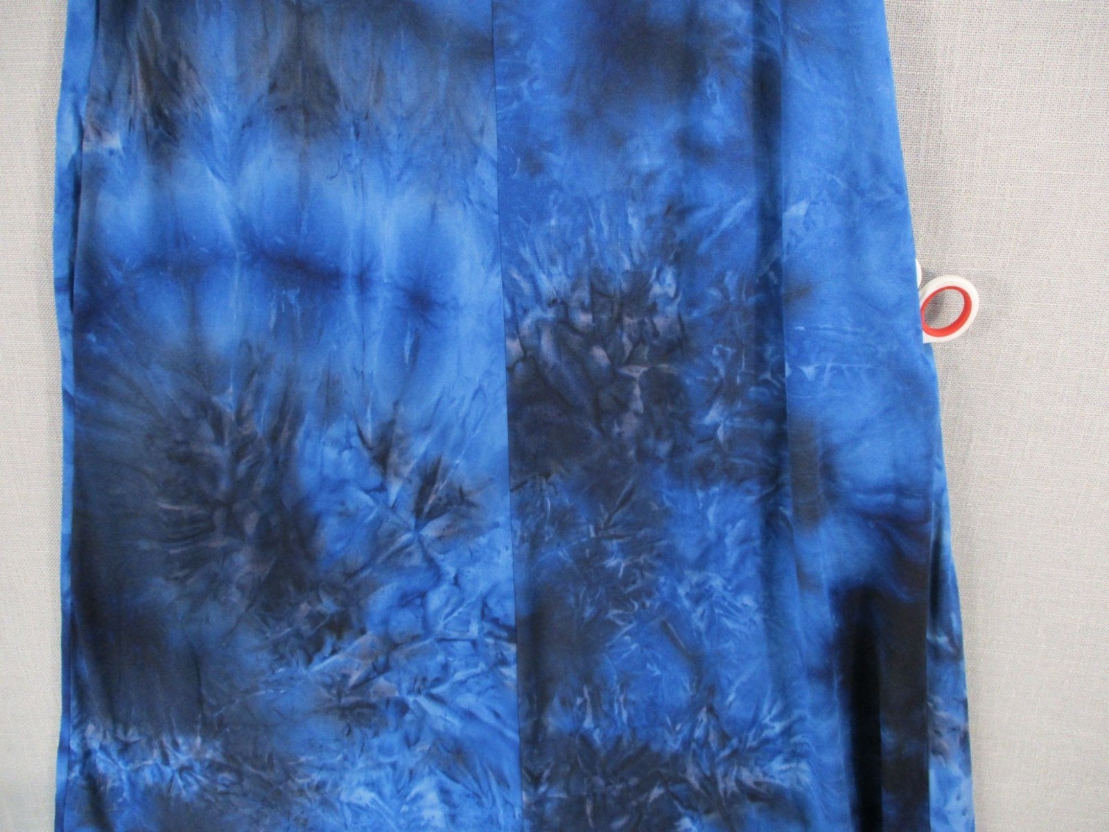 Blue Tie-Dye Maxi Dress By Ninexis With Adjustable Straps Sleeveless Lightweight